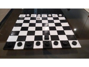 ludus latrunculorum jogo de tabuleiro conjunto xadrez resumo antiga boardgame damas as correntes ar latrunculi romano roma estratégia 3d print model - Mito3D