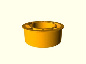 customizable pipeduct bushing outdoor garden customizer pipe 3d print model - Mito3D