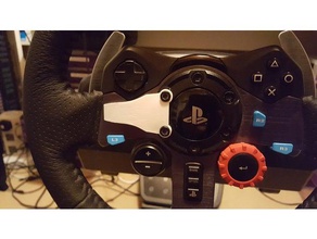 g29switch extension 3d printing drs f1 2017 gaming logitech ps4 sim racing steering wheel xbox 3d print model - Mito3D