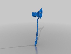 stormbreaker Kopf erstellt 3d drucken storm breaker thor 3d print model - Mito3D
