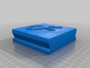 özelleştirilmiş stampmaker benim işaretler logoları 3d print model - Mito3D