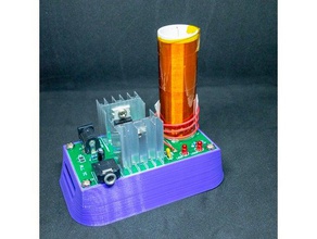 stand banggood diy mini tesla coil module electronics 3d print model - Mito3D