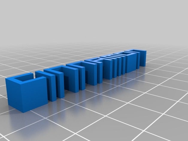 la canela llaveros personalizado 3D print model - Mito3D