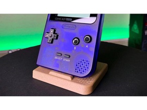 game boy pocket stand vidéo jeux les 3d print model - Mito3D