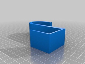 genişletilmiş havlu kanca destek stl skp ev 3d print model - Mito3D