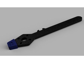 hscrc ummagawd remix clone capa veículos cobertura braço a fibra de carbono hskrc freestyle-250 tpu 3d print model - Mito3D