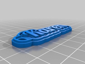 karen chaveiros personalizado 3d print model - Mito3D