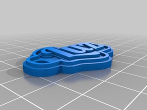 luz Schlüsselanhänger angepasst 3d print model - Mito3D