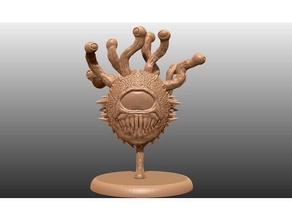 beholder unofficial fan art toys games dnd gaming miniature tabletop 3d print model - Mito3D