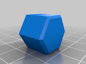 grooved hexasphericons toys games 3d print model - Mito3D