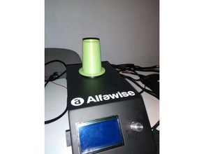alfawise u10 makara adaptörü 3d yazıcı aksesuarlar filaman tutucu 3d print model - Mito3D