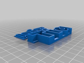 piccolo tia testo del coperchio della scatola i contenitori personalizzato 3d print model - Mito3D