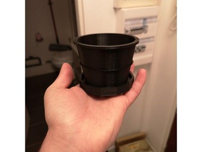 forato vaso all'aperto giardino 3d print model - Mito3D