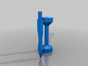 futuristic dagger 3d printing 3d print model - Mito3D