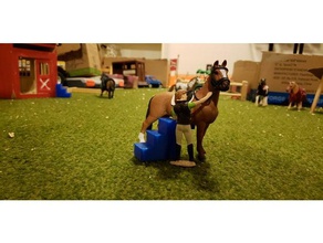 caballo pasos de juguete juego accesorios 3d print model - Mito3D