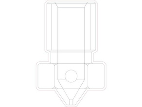 L'imprimante 3d de la buse diagramme 2d art découpé au laser 3d print model - Mito3D