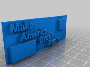 yapmak Amerika yine harika sanat 3d print model - Mito3D