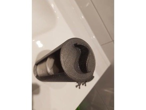 batuffolo di cotone dispenser bagno accessori per il 3d print model - Mito3D