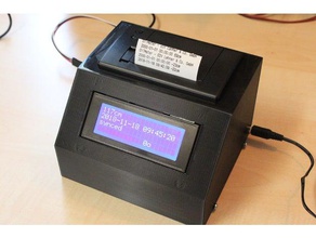 arduino display printer box electronics 3d print model - Mito3D
