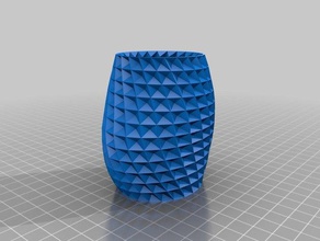 vase Dekor angepasst 3d print model - Mito3D