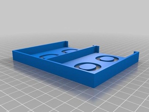 cartão de descobrir organizador 2 grandes brinquedo jogo os acessórios personalizado 3d print model - Mito3D