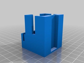 Feuerzeug match bookholder Container 3d print model - Mito3D