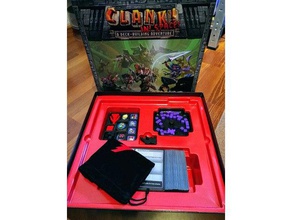 clank espaço organizador jogos 3d print model - Mito3D