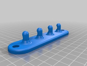 anahtar askı ev malzemeleri tutucu 3d print model - Mito3D