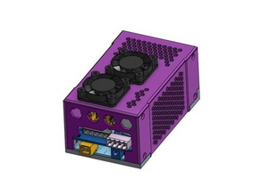 modular case ramps 14 prusa i3 3d printer parts box 3d print model - Mito3D