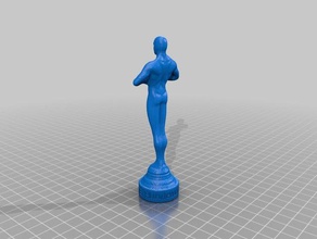gaby oscar sculture personalizzato 3d print model - Mito3D