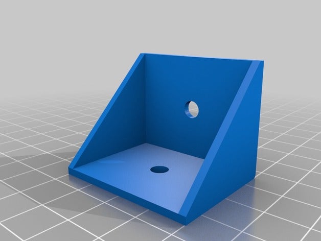 meu personalizados parêntese em ângulo diy 3D print model - Mito3D