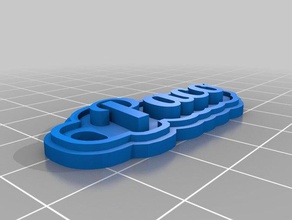 paco chaveiros personalizado 3d print model - Mito3D