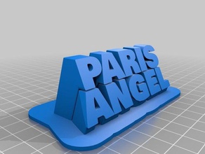 paris angel office customized 3d print model - Mito3D