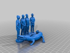 homme 053 056 sculptures 3d print model - Mito3D