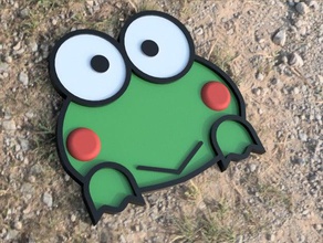 frog animals leapfrog 3d print model - Mito3D
