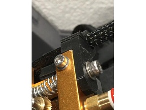 powercable clip mk8 extruder bowden ender 3d Drucker Extruder bowden-extruder 3d print model - Mito3D