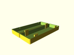 customizable housing small circuits diy case customizer snapfit snap together 3d print model - Mito3D