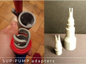 sup-Pumpe-Adapter sport im freien Luft-Pumpe Bajonett bravo Pumpe stand-up-paddleboard 3d print model - Mito3D