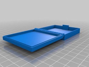 my customized hinged box latch containers 3d print model - Mito3D
