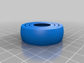 giroscopio a 3 anelli 7 meccanica i giocattoli personalizzato 3d print model - Mito3D