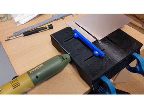 mini circular saw bench proxxon tool holders boxes 3d print model - Mito3D