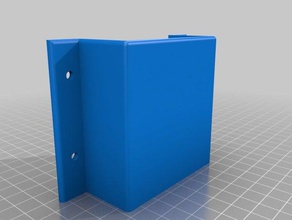 rav power usb charger mount diy mounting bracket shelf 3d print model - Mito3D