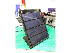 solar panel outdoor garden 3d print model - Mito3D