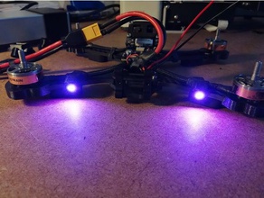 armattan coq led bras de pare-chocs rc des véhicules le bricolage fpv 3d print model - Mito3D