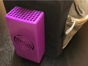 ezetil keep cool fan cover portable electric fridge replacement parts part 3d print model - Mito3D