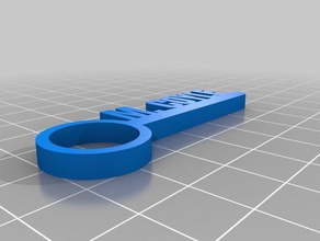 coyle keychains customized 3d print model - Mito3D
