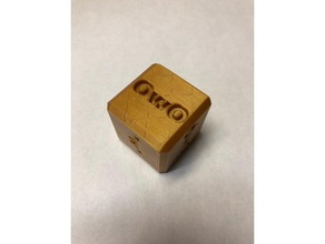 d6-owo dice 3d print model - Mito3D