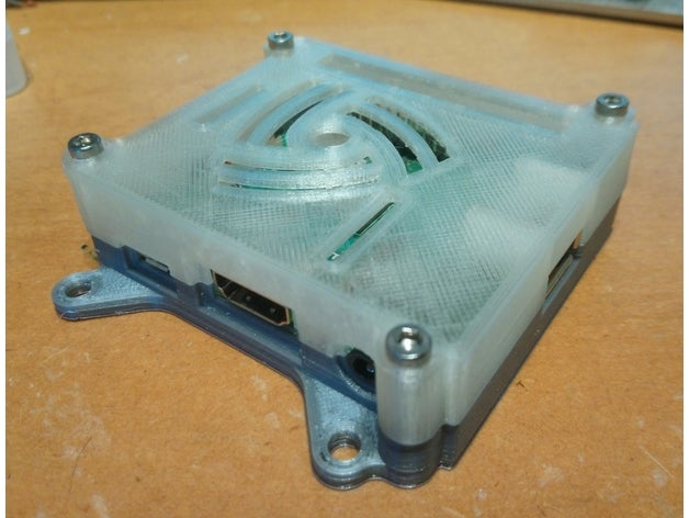 raspberry pi 3a+ caso 3d impressão além do 3D print model - Mito3D