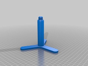 58 threaded microphone stand audio 3d print model - Mito3D