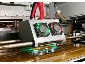 da vinci 1010apro dupla e3d transporte a impressora partes 3d print model - Mito3D